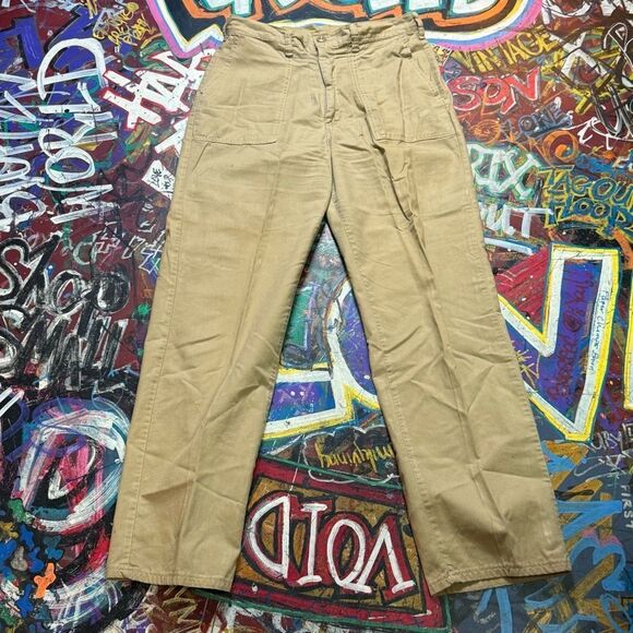 Tan Chinos with Straight-Leg Style and Casual Look - Picture 2 of 14